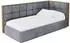 ALTDECOR SOVY Jugendbett mit Bettkasten, grau, 100x200cm (800001942344)