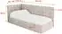 ALTDECOR TULY Jugendbett mit Bettkasten, Polsterbett 100x200, beige (800001939368)