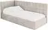 ALTDECOR TULY Jugendbett mit Bettkasten, Polsterbett 100x200, beige (800001939368)