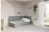 ALTDECOR Elsy Jugendbett mit Bettkasten, 90x200cm, grau (800001942384)