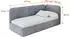 ALTDECOR Elsy Jugendbett mit Bettkasten, 90x200cm, grau (800001942384)