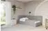 ALTDECOR Arty Jugendbett mit Bettkasten, 90x200cm, grau (800001942122)