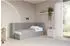 ALTDECOR HUGY Jugendbett mit Bettkasten, 100x200cm, grau (800001859383)