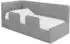 ALTDECOR NORY Jugendbett mit Bettkasten, 90x200cm, grau (800001939410)