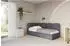 ALTDECOR Vely Jugendbett mit Bettkasten 90x200cm, dunkelgrau (800001939333)