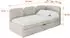 ALTDECOR Alvy Jugendbett mit Bettkasten, 100x200cm, beige (800001940799)
