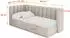 ALTDECOR HUGY Jugendbett mit Bettkasten, beige, 80x200cm (800001941111)
