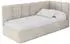 ALTDECOR DEXY Jugendbett mit Bettkasten, 80x200cm, beige (800001938999)