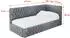 ALTDECOR MULY Jugendbett mit Bettkasten 80x200cm grau (800001939450)