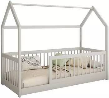 Mirjan24 Kinderbett Greta 90 mit Lattenrost, Holz, Cashmere, 90x200cm (800001999499)