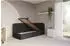 ALTDECOR ELSY Jugendbett mit Bettkasten, 90x200cm, schwarz (800001942372)