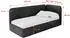 ALTDECOR ELSY Jugendbett mit Bettkasten, 90x200cm, schwarz (800001942372)