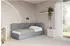 ALTDECOR Vely Jugendbett mit Bettkasten 90x200cm, grau (800001939044)
