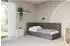 ALTDECOR SOVY Jugendbett mit Bettkasten 100x200cm dunkelgrau (800001939344)