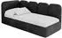 ALTDECOR Vely Jugendbett mit Bettkasten 80x200cm schwarz (800001942494)