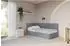 ALTDECOR LIVY Jugendbett mit Bettkasten, 100x200cm, grau (800001954853)
