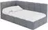 ALTDECOR LIVY Jugendbett mit Bettkasten, 100x200cm, grau (800001954853)