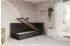 ALTDECOR SOVY Jugendbett mit Bettkasten 90x200, schwarz (800001942345)