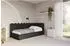 ALTDECOR Arty Jugendbett mit Bettkasten, 90x200cm, schwarz