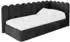 ALTDECOR Arty Jugendbett mit Bettkasten, 90x200cm, schwarz