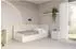 ALTDECOR Elsy Jugendbett mit Bettkasten, Polster, beige, 80x200cm (800001941118)