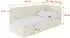 ALTDECOR Elsy Jugendbett mit Bettkasten, Polster, beige, 80x200cm (800001941118)