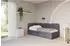 ALTDECOR Alvy Jugendbett mit Bettkasten und Lattenrost, 90x200cm, dunkelgrau