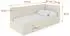ALTDECOR BEMY Jugendbett mit Bettkasten, 100x200cm, beige