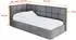 ALTDECOR SOVY Jugendbett mit Bettkasten 90x200, grau (800001942615)