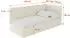 ALTDECOR DEXY Jugendbett mit Bettkasten, beige, 80x200cm (800001942259)