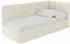 ALTDECOR DEXY Jugendbett mit Bettkasten, beige, 80x200cm (800001942259)