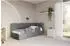 ALTDECOR KIVY Jugendbett mit Bettkasten 80x200, dunkelgrau (800001942607)
