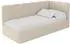 ALTDECOR DEXY Jugendbett mit Bettkasten, 80x200cm, dunkelbeige (800001939009)