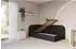 ALTDECOR JAXY Jugendbett mit Bettkasten, 80x200cm, schwarz (800001941670)