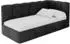 ALTDECOR DEXY Jugendbett mit Bettkasten, schwarz, 80x200cm (800001942254)
