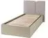 Beautysofa LICO Jugendbett mit Bettkasten, 90x200cm, sandbeige