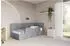 ALTDECOR Kivy Jugendbett mit Bettkasten 80x200, grau (Casablanca 2314)