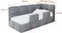 ALTDECOR Kivy Jugendbett mit Bettkasten 80x200, grau (Casablanca 2314)