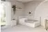 ALTDECOR DEXY Jugendbett mit Bettkasten und Matratze, 90x200cm, beige (800001942014)