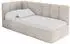 ALTDECOR DEXY Jugendbett mit Bettkasten und Matratze, 90x200cm, beige (800001942014)