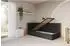 ALTDECOR SOVY Jugendbett mit Bettkasten 80x200, schwarz (800001939342)