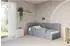 ALTDECOR KIVY Jugendbett mit Bettkasten 100x200, grau (800001932056)