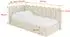 ALTDECOR ARTY Jugendbett mit Bettkasten, beige, 80x200cm (800001942089)