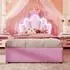 Stilvora Kinderbett 90x200cm, rosa, PU, 2 Schubladen, LED (KABPD3HE3J0)
