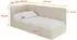 ALTDECOR DEXY Jugendbett mit Bettkasten, 80x200cm, dunkelbeige (800001942065)
