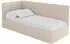 ALTDECOR DEXY Jugendbett mit Bettkasten, 80x200cm, dunkelbeige (800001942065)
