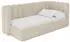ALTDECOR HUGY Jugendbett mit Bettkasten, 80x200cm, beige (800001941561)