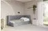 ALTDECOR HUGY Jugendbett mit Bettkasten 100x200cm, grau (800001941474)