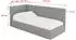 ALTDECOR TULY Jugendbett mit Bettkasten 80x200cm, grau (800001939380)