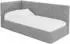 ALTDECOR TULY Jugendbett mit Bettkasten 80x200cm, grau (800001939380)